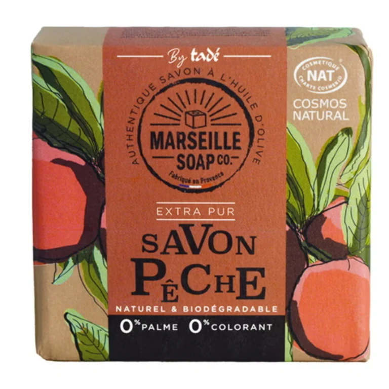 pays du levant Pure Marseille Soap, peach (100 g)