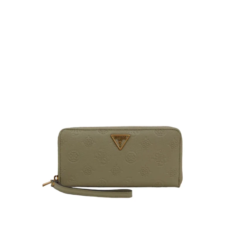 , Helaina, Fabric Wallet, 3-Sided Zip Closure, SWPB8403460SAG, Green, Women's