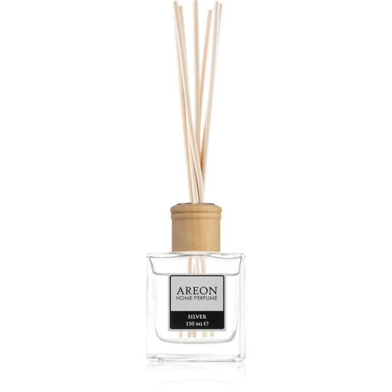 Home Perfume Silver Aroma Diffuser with Refill 150ml