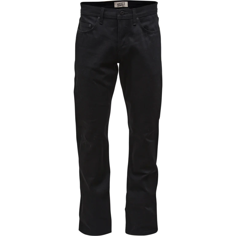 Weird Guy Jeans - Solid Black Selvedge - Men's