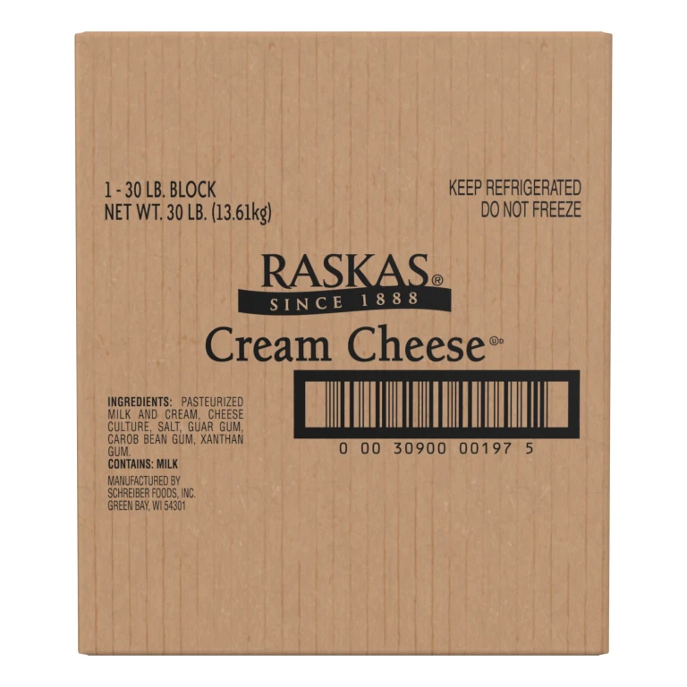 Bulk Cream Cheese 30 lbs.