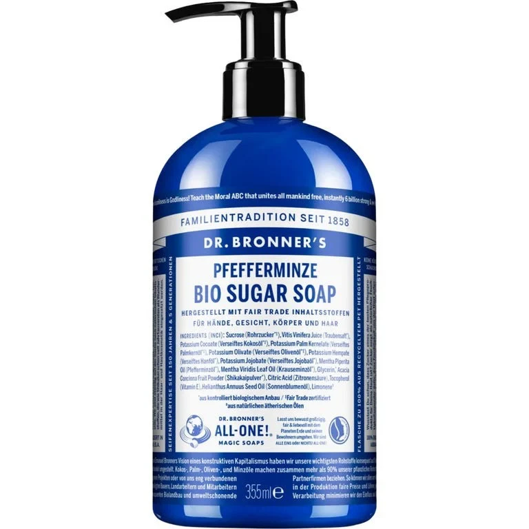 Sugar Soap - Peppermint, 355ml