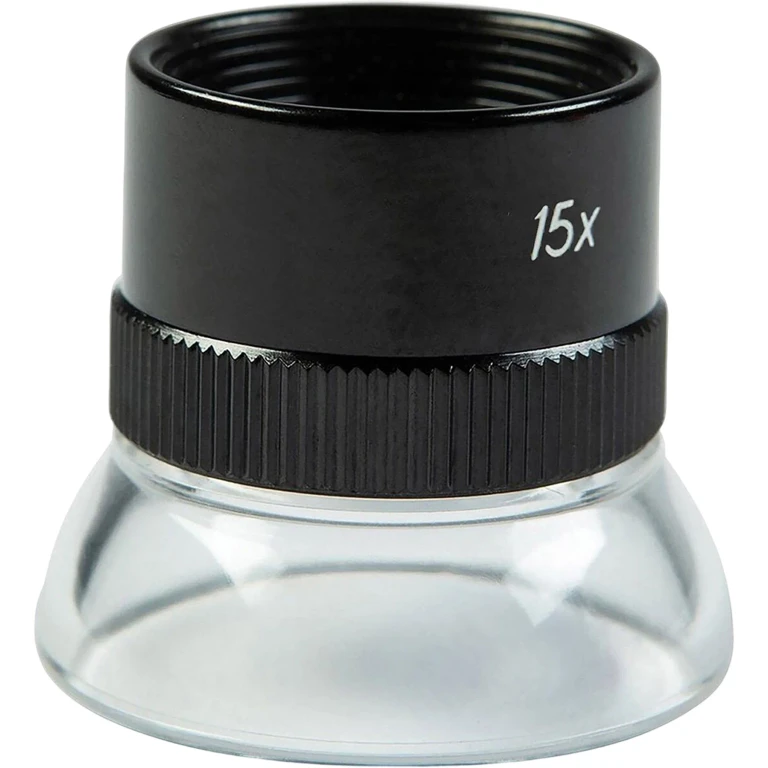15X Magnifying Loupe for Snow Crystal Analysis