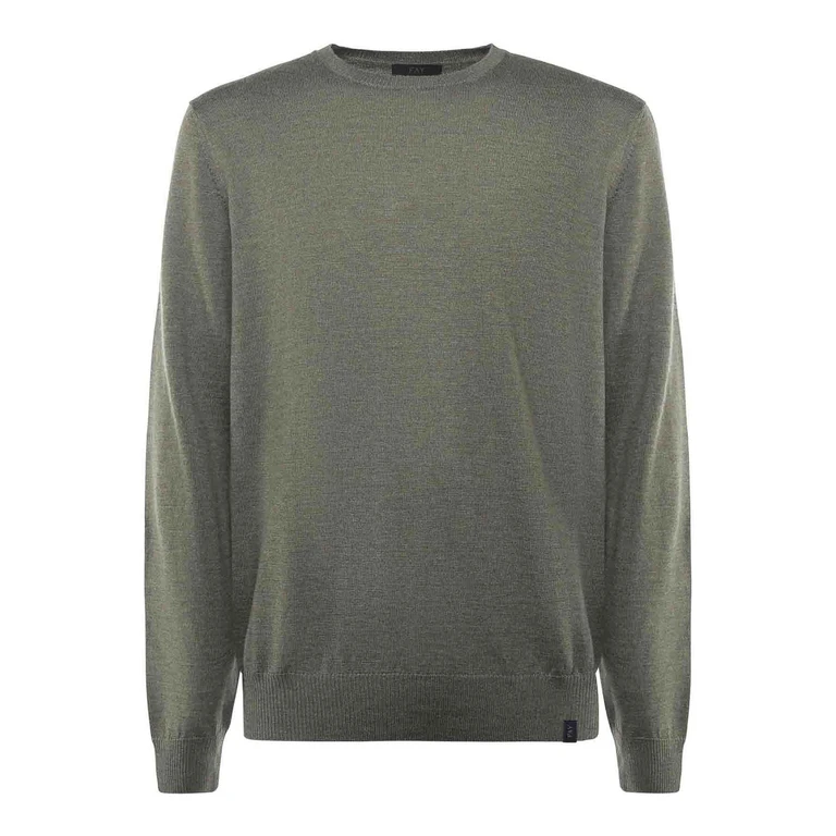 Pull Col Rond - Vert (NMMC1512420CQTV613)