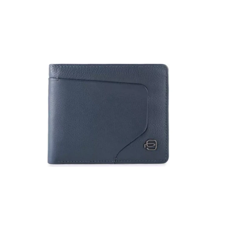 , Leather wallet, Pu4518Aor, ultramarine blue, for men