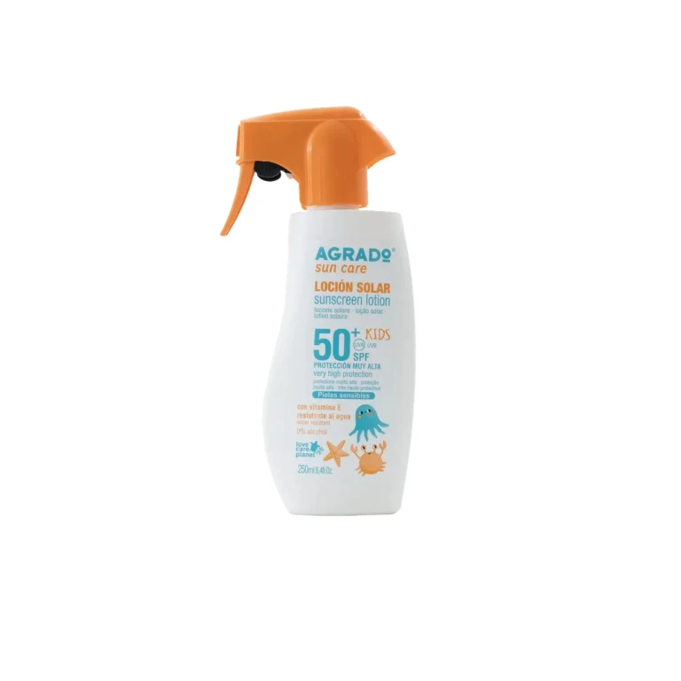 Spray solare SPF50 Agrado per bambini