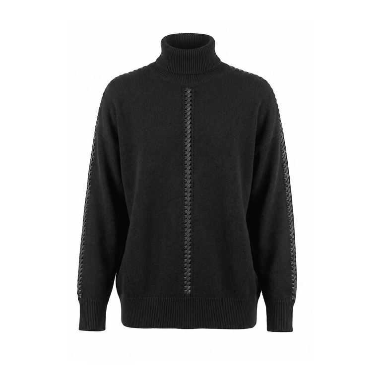 P. A.R. O.S. H. Pull Col Rond - Noir (LILLERD512956013)