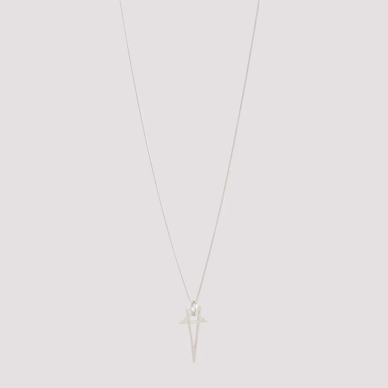 Pentagram Brass Necklace