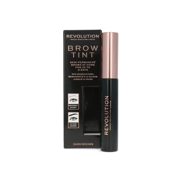 Eyebrow Tint Eyebrow Gel Dark Brown 6 ml
