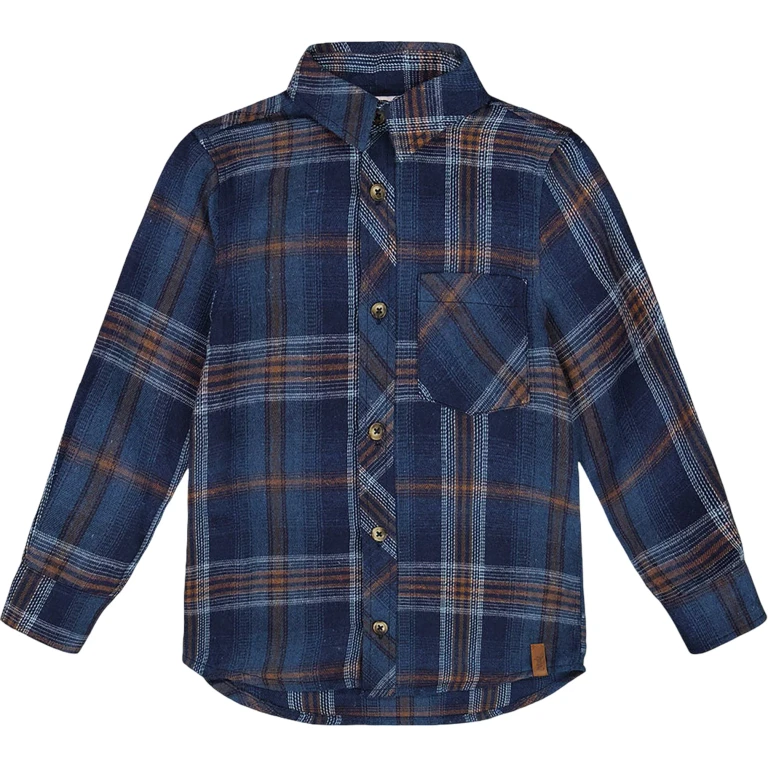 Long Sleeve Flannel Shirt - Little Boy
