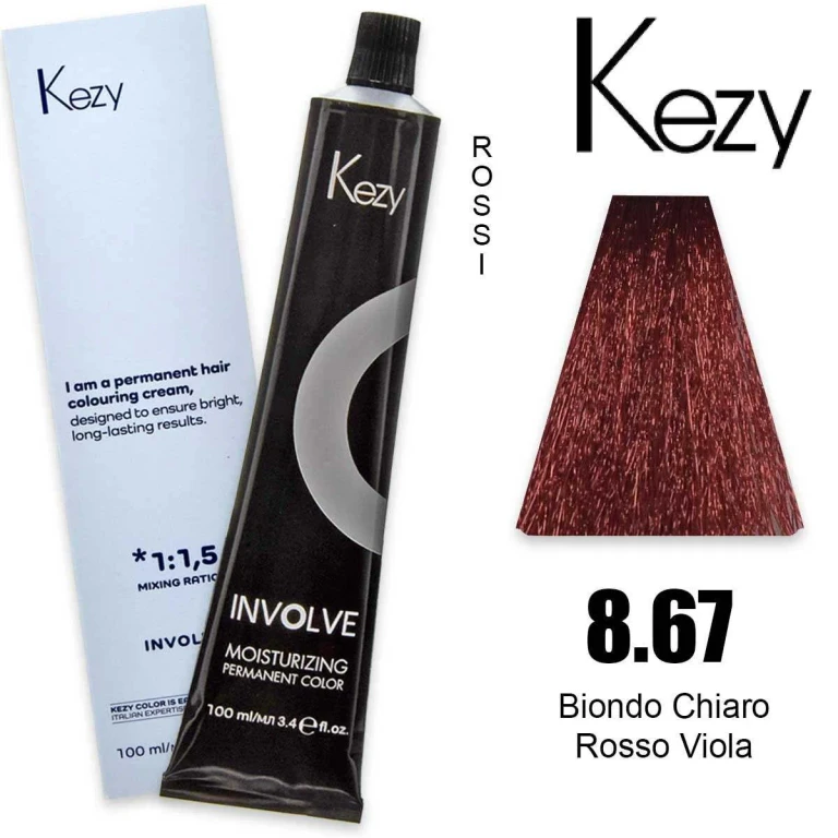 involve color 100 ml light blonde red purple 8.67