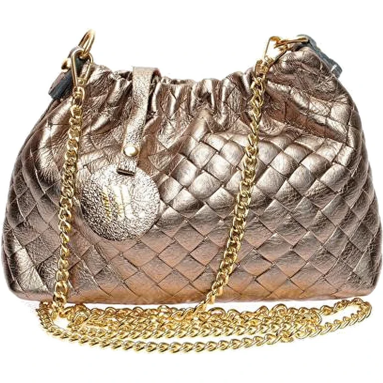 Women's Leather Handbag bronze