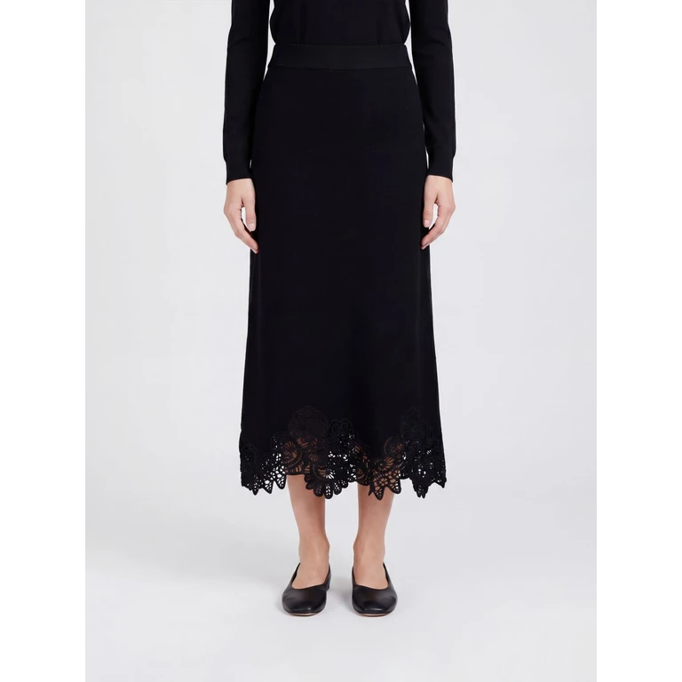 Skirt Woman color Black (8919SS261BLK)