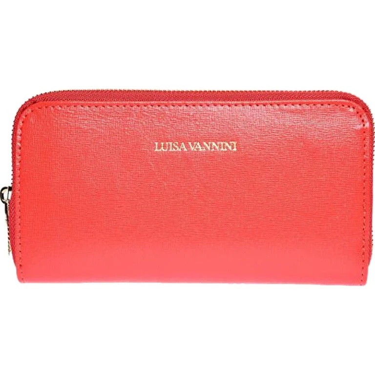 Women's Leather Wallet 474 red
