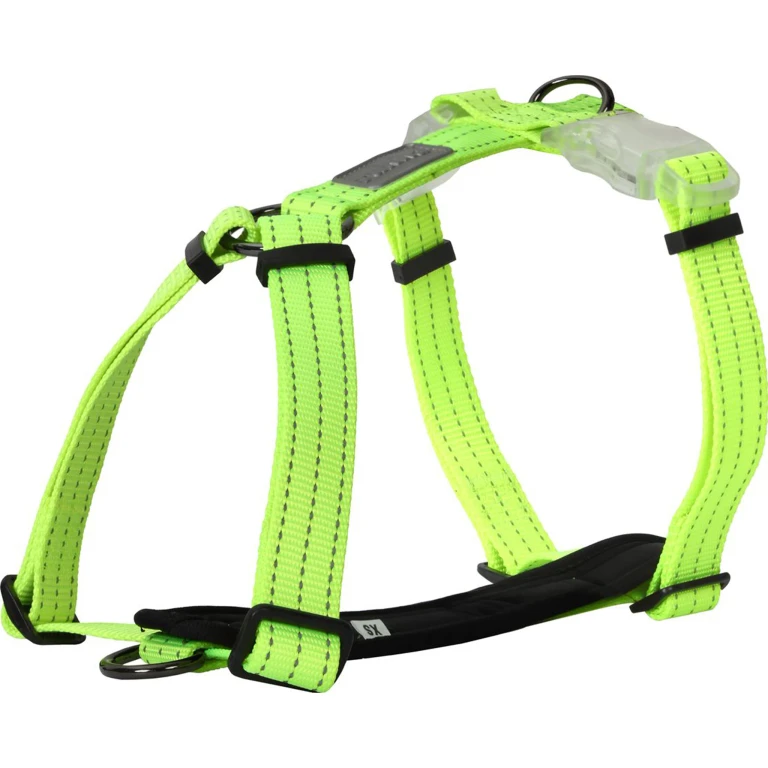 Neon Light Dog Harness - Small