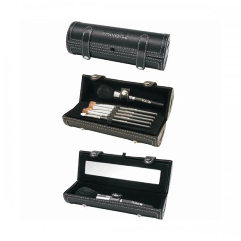 Brush set Eurostil with mirror (7 pieces)