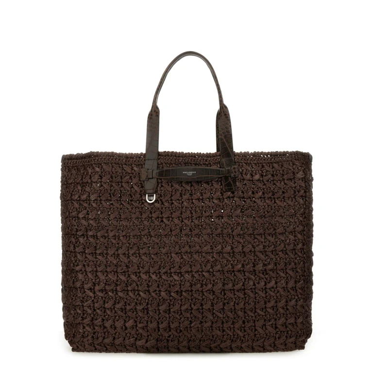 Woven Mesh Shopping Bag