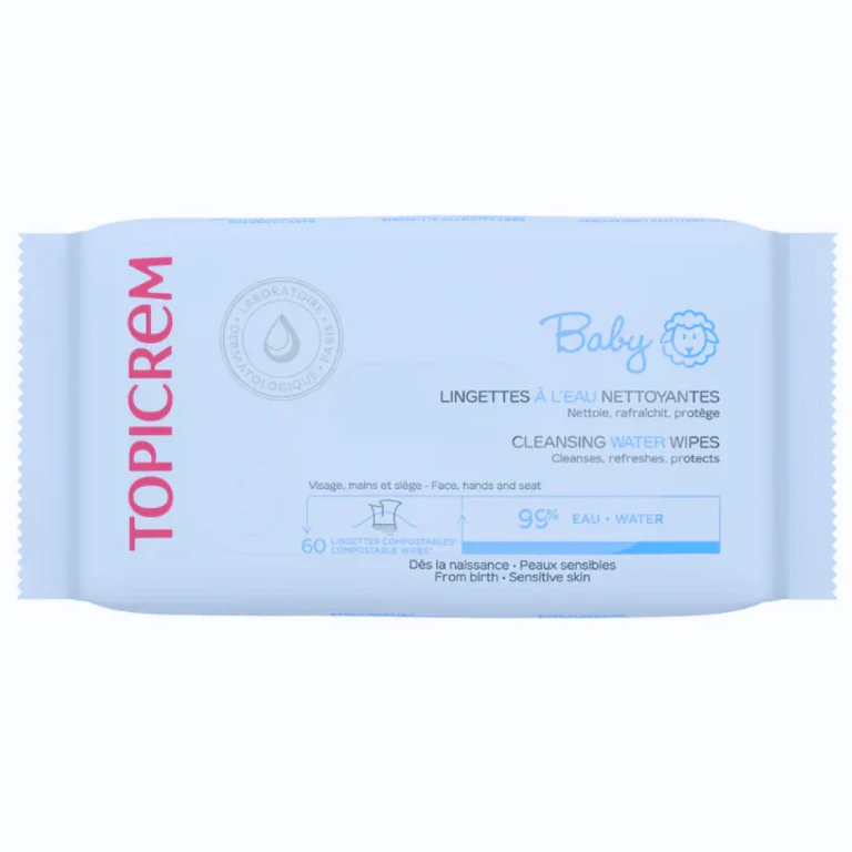 Moist Wipes for Babies (Water Cleansing Wipes) 60 Pieces