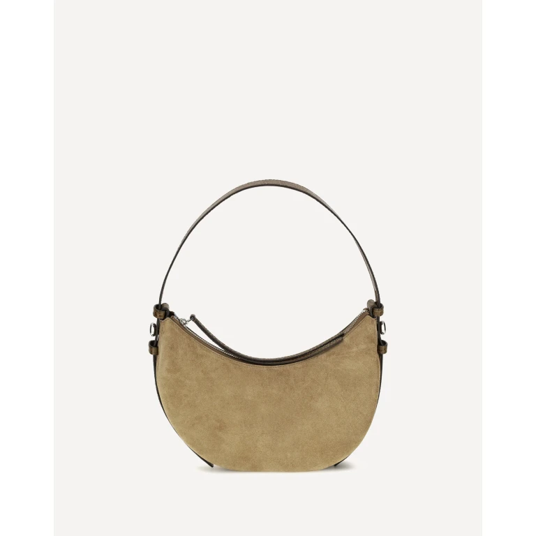 Romy suede crescent Shoulder Bag Female UNI