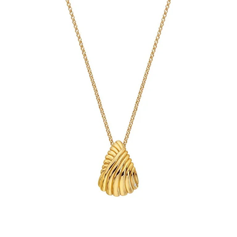 Necklace Matched With Gold-Plated Diamonds Golden Edit Hope Dp1084
