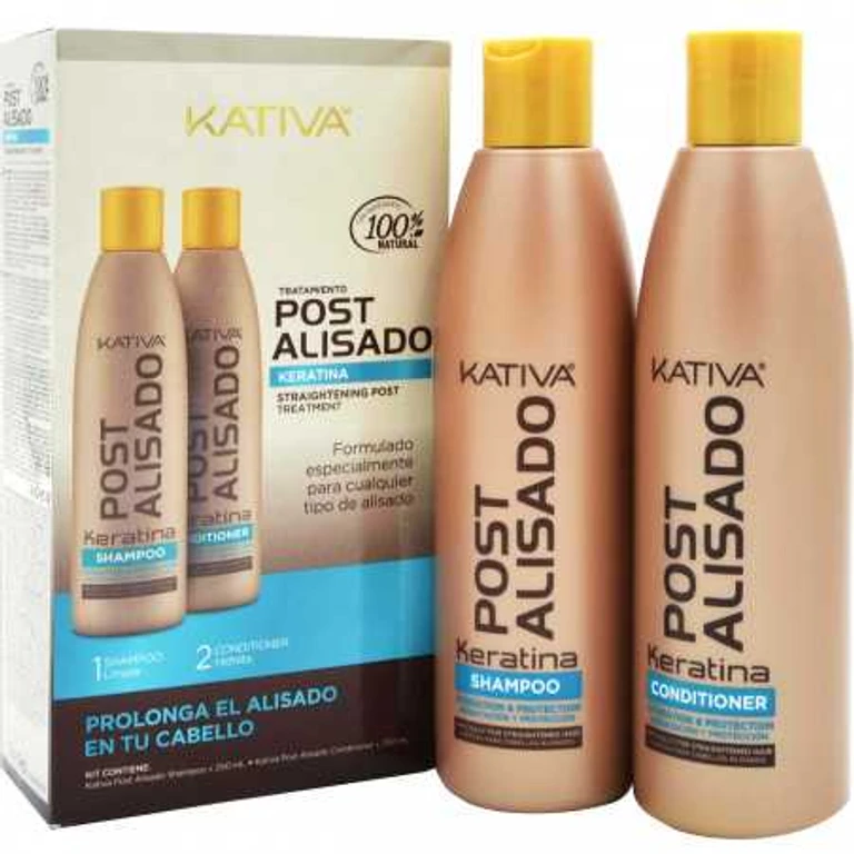 keratin Straight Hair Shampoo 250ML SET 2 Pieces