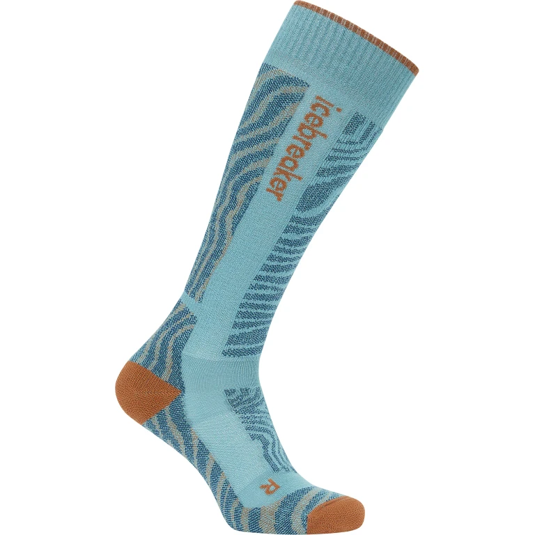 Ski+ Mountain Contour Merino Blend Medium Over The Calf Socks - Women's