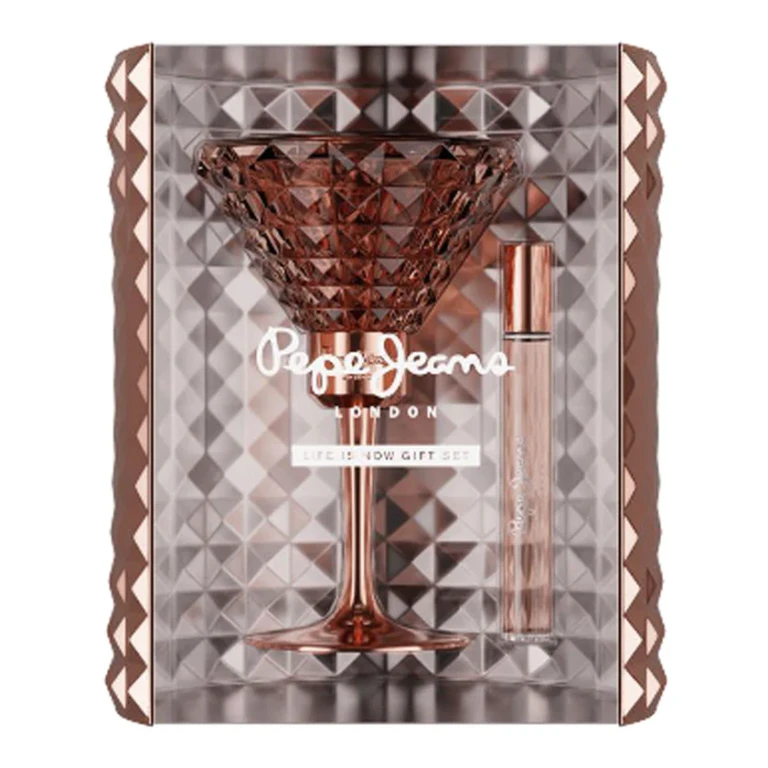 Gift Set Pepe Jeans For Her Eau De Parfum Spray 80 Ml + Edp 10 Ml 1 unit