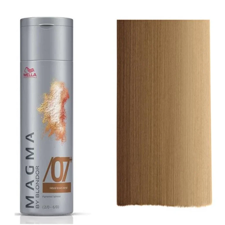 Wella Magma Blondor Coloring Cream Toner 07+ Dark Brown 120g