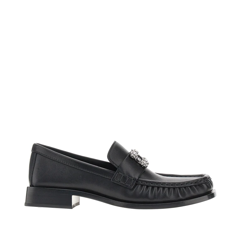Leather loafers Woman 36+