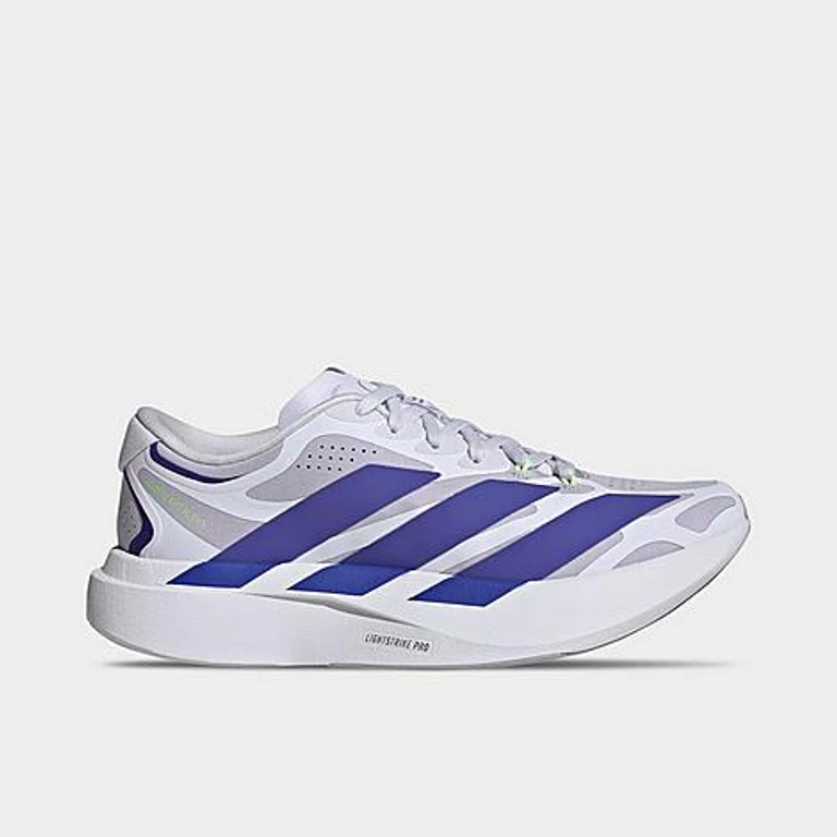 Adizero EVO SL Exo Laufschuhe in Silver Dawn/Solar Purple/Frozen Purple