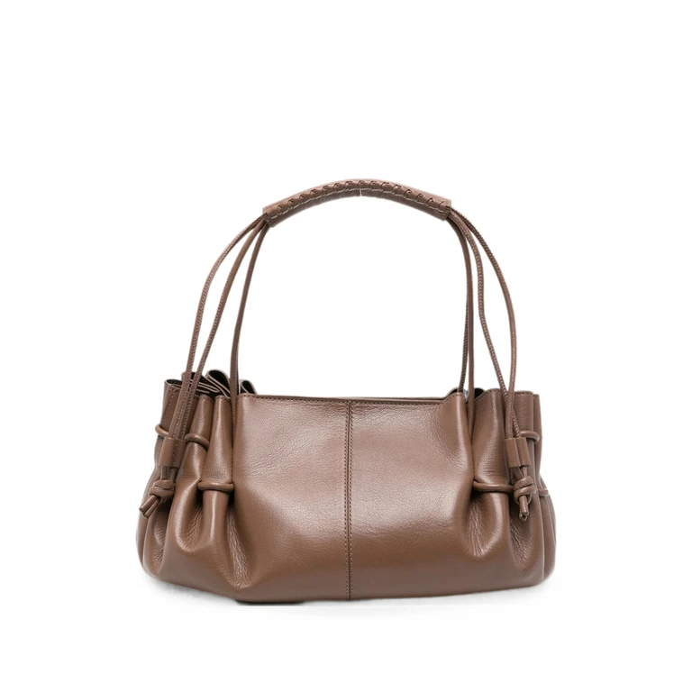 Arta Braided-handle Tote Bag