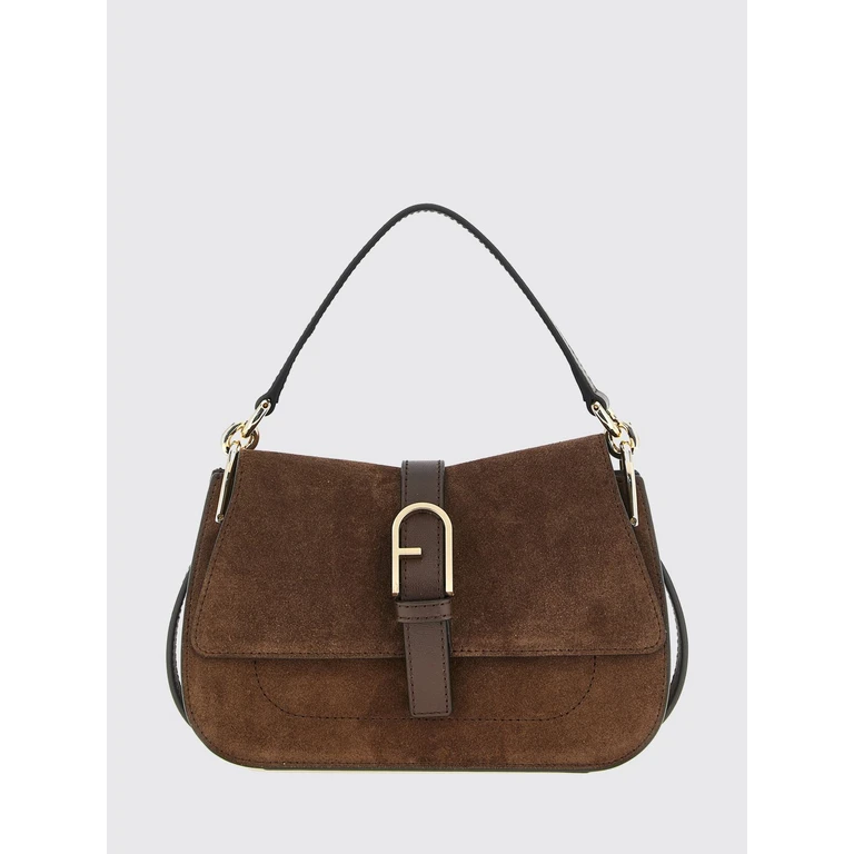 Bolsa mini Flow em marrom
