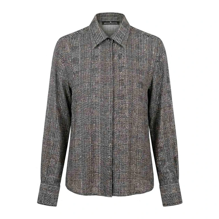 Chemise gris clair Ermanno Scervino