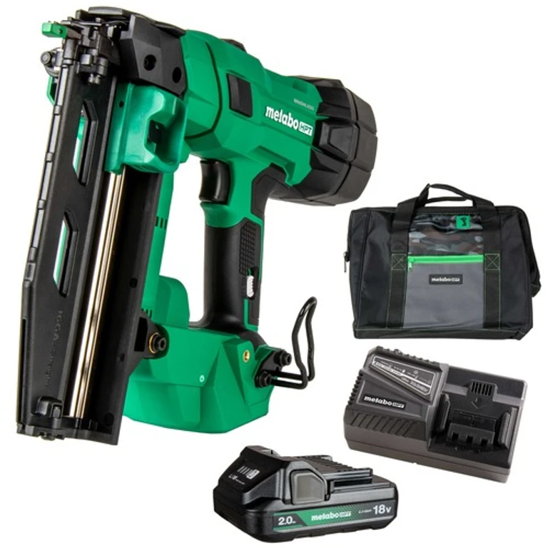 18V MultiVolt Brushless Lithium-Ion 16-Gauge Cordless Straight Finish Nailer Kit (2 Ah)