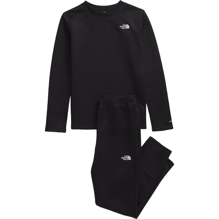 Dot Knit Thermal Base Layer Set - Big Kids