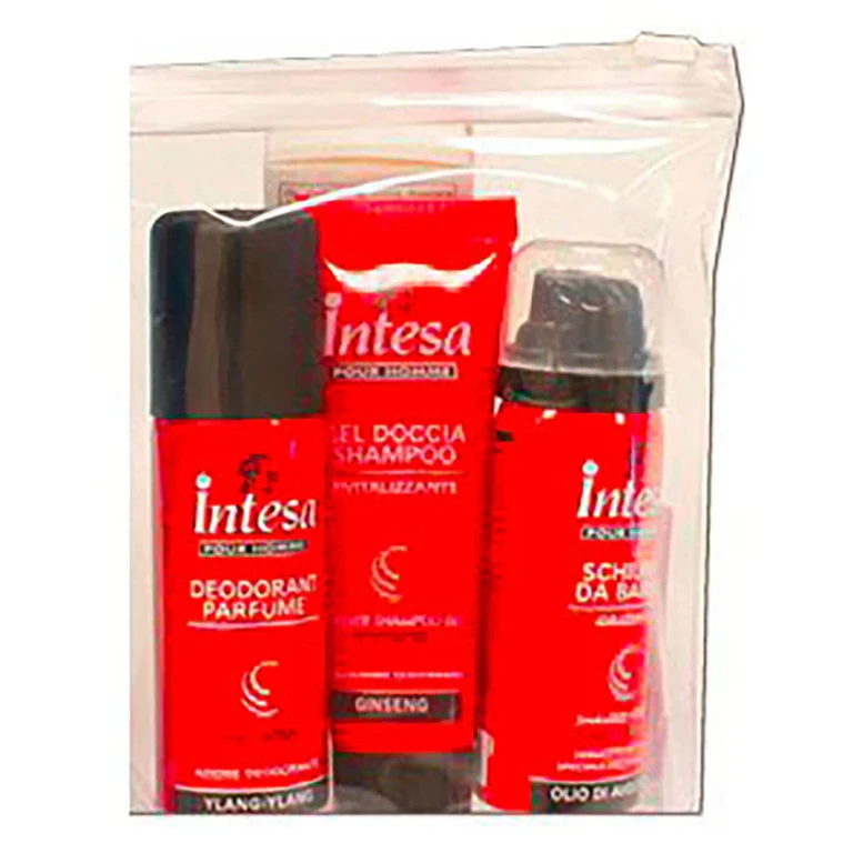 Pour Homme - Shower Gel Shampoo 50 Ml + Deodorant 50 Ml Vapo + Shaving Foam 50 Ml 1 unit