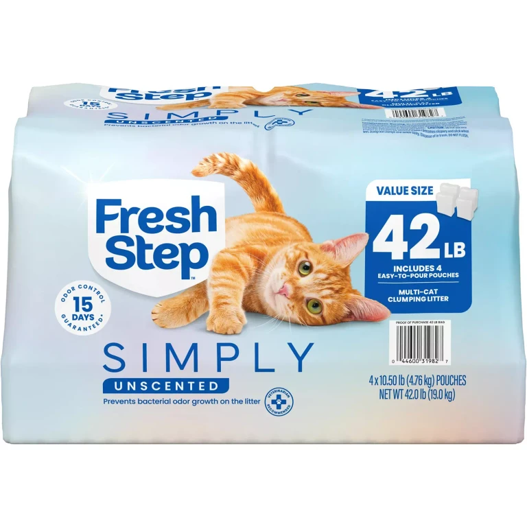 , Simply Unscented Clumping Cat Litter, 42 lbs.