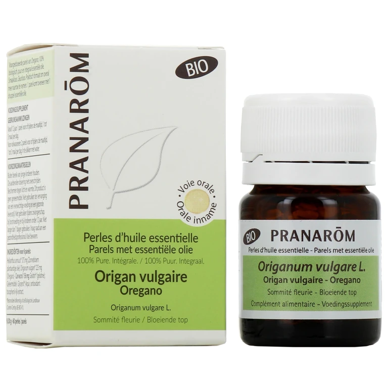 Essential Oils Organic Oregano Vulgare 60 Pearls