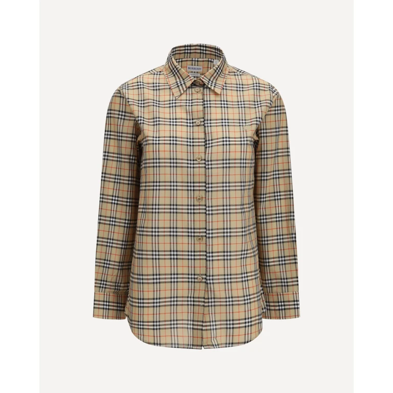 Classic Check cotton Shirt Female 4