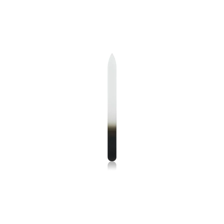 Black double sided glass nail file