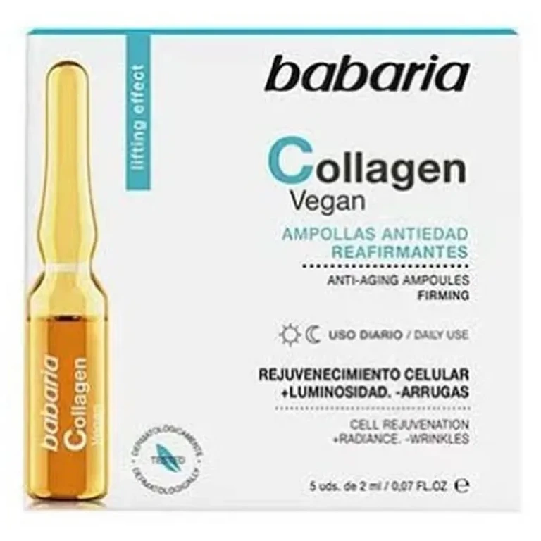 Vegan collagen ampoules Babaria 5 x 2 ml