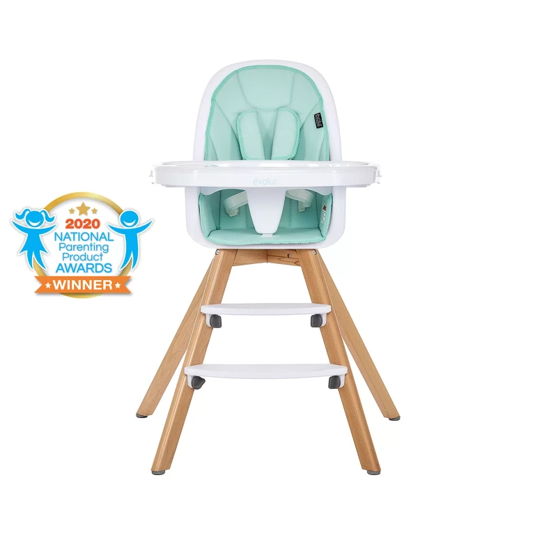 Zoodle High Chair, Mint:- Mint