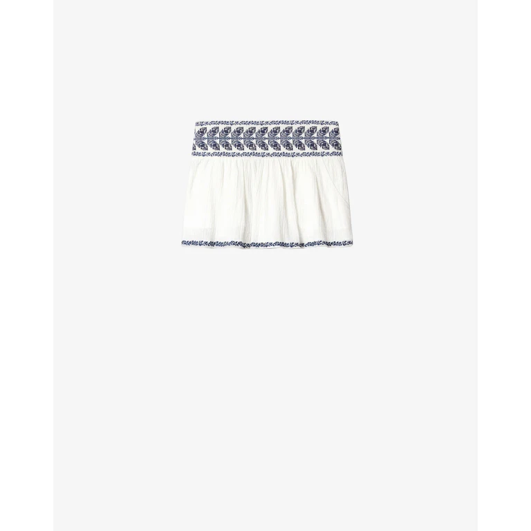 ISABEL MARANT ETOILE Bestickter Baumwollrock