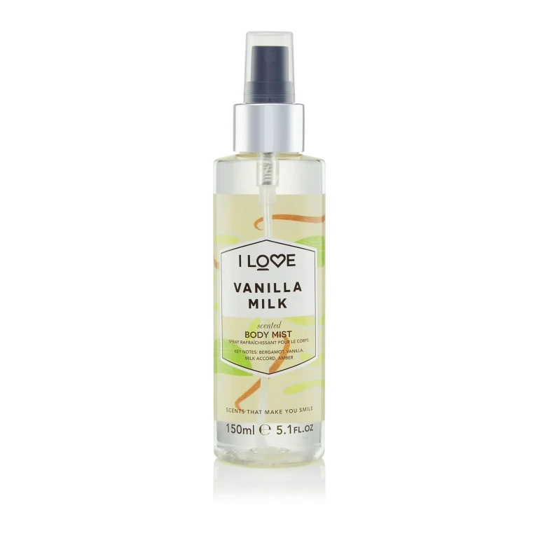 , Signature Collection, Vegan, Spray Spray, Vanilla Milk, All Over Body, 165ml