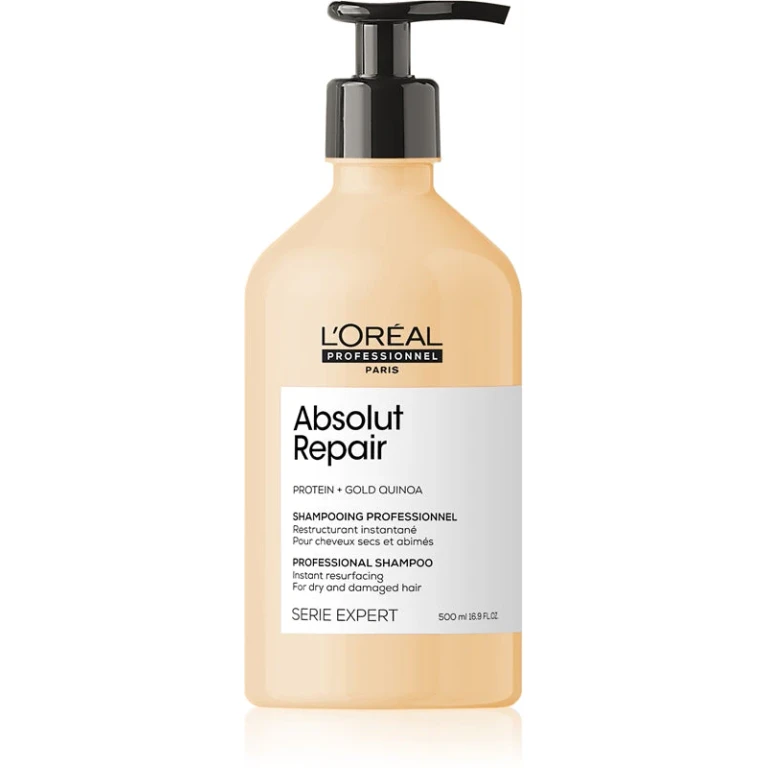 Expert Absolut Repair Gold Quinoa + Protein Serum (Instant Resurfacing Shampoo) - Volume: 500 ml