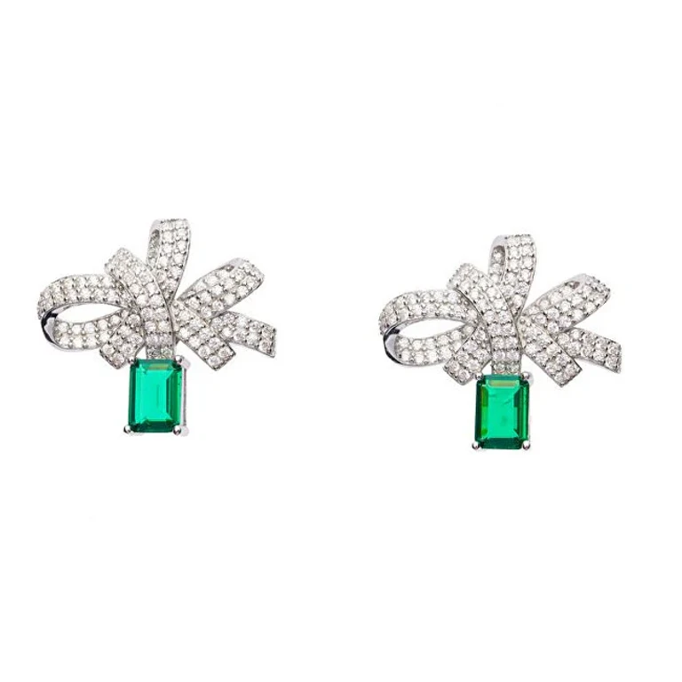 Dazzling Silver Earrings Fantasy 62271