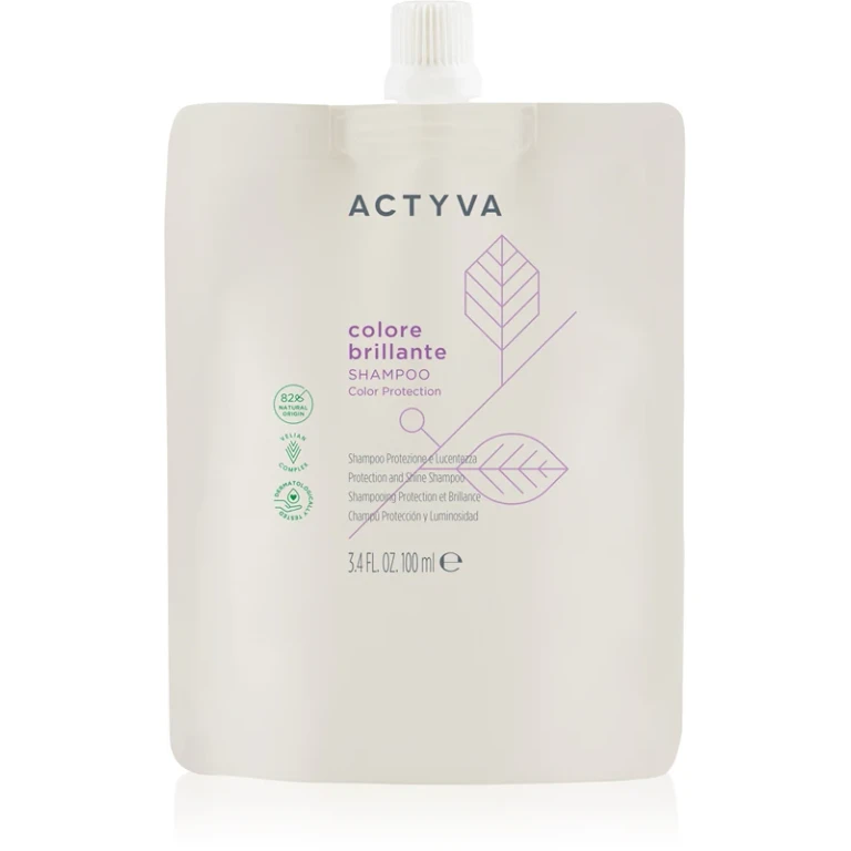 Actyva Colore Brillante Shampoo Illuminante Capelli Tinti 100ml — Shampoo capelli