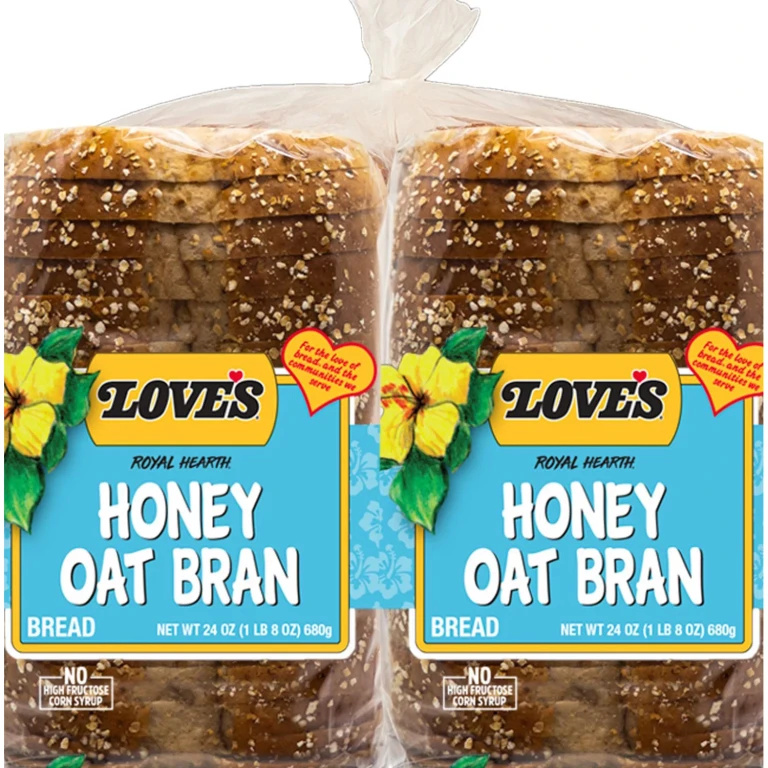 Love's Royal Hearth Honey Oat Bran Bread, 48 oz., 2 pk.