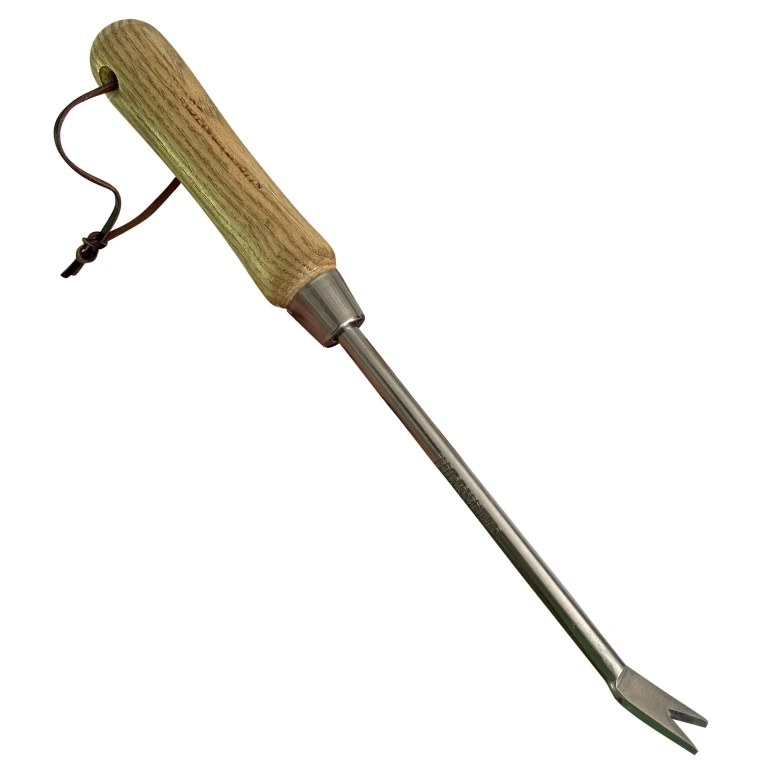 Garden Guru Dandelion Weeder Tool with FSC Wood Handle