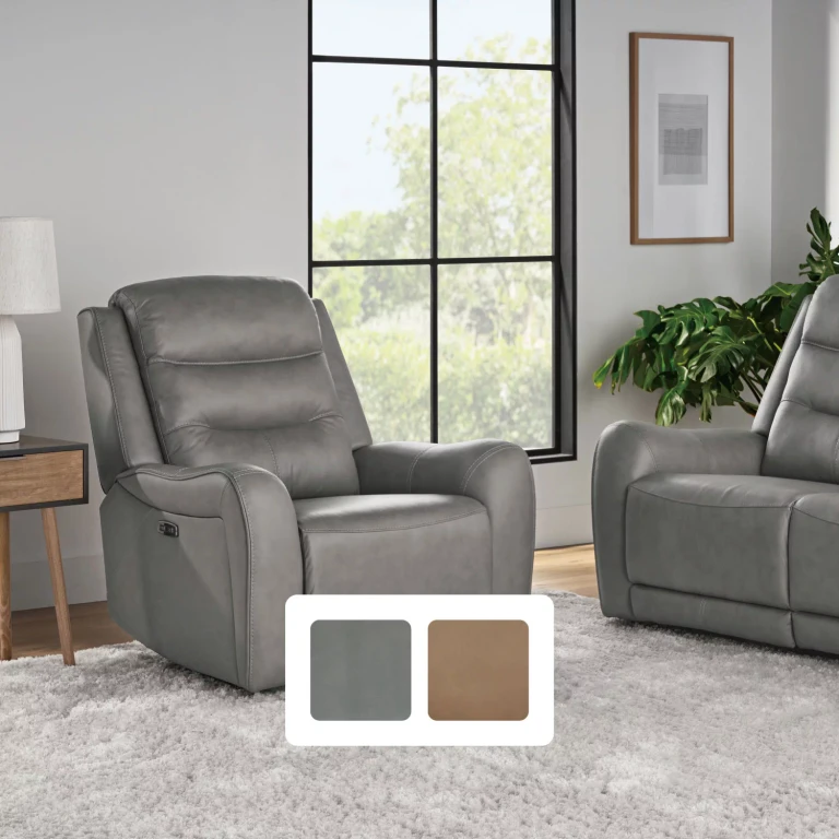 MM Cooper Power Recliner:- Light Grey